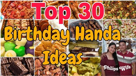 handaan ideas|Handa Sa Birthday: 11 Pinoy Recipe Na Hindi Mawawala Sa .